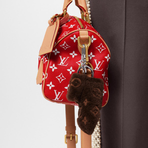 Louis Vuitton Monogram Footprint Bag Charm & Key Holder